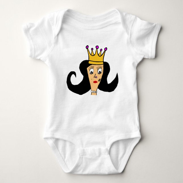 Queen Anastasia Baby One-sie Baby Bodysuit Baby Strampler (Vorderseite)