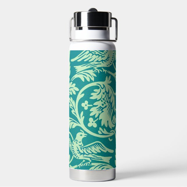 Queen-Anne-Muster, William Morris Trinkflasche (Hinten)