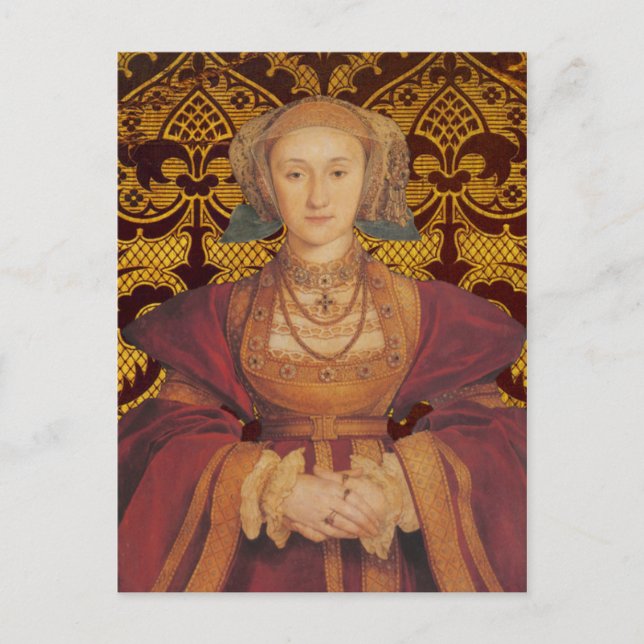 Queen Anne of Cleves - Portrait Postcard Postkarte (Vorderseite)