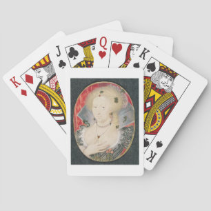 Queen Anne of Denmark, miniature Spielkarten
