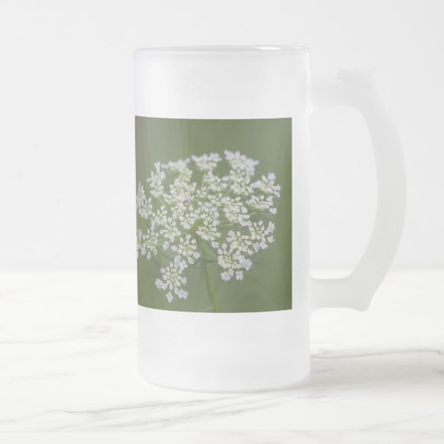 Queen Anne's Lace Mattiert Glass Beer Tasse (Rechts)