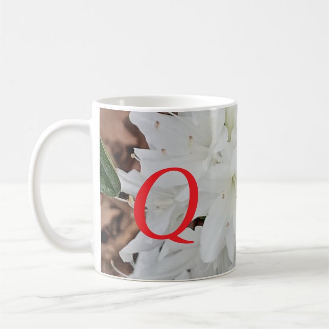 Queen ArborCrosse Initial Mug, "Q" Kaffeetasse (Links)
