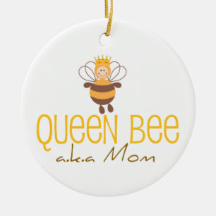 Queen Bee AKA Mama Keramikornament