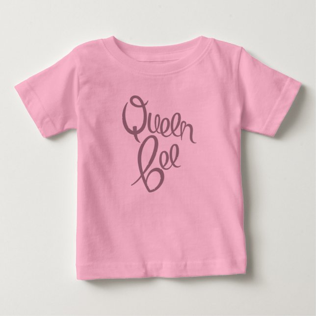 Queen Bee - Baby Tutu T-shirt (Vorderseite)