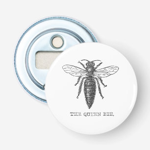 Queen Bee Bug Insect Antike Illustration Flaschenöffner