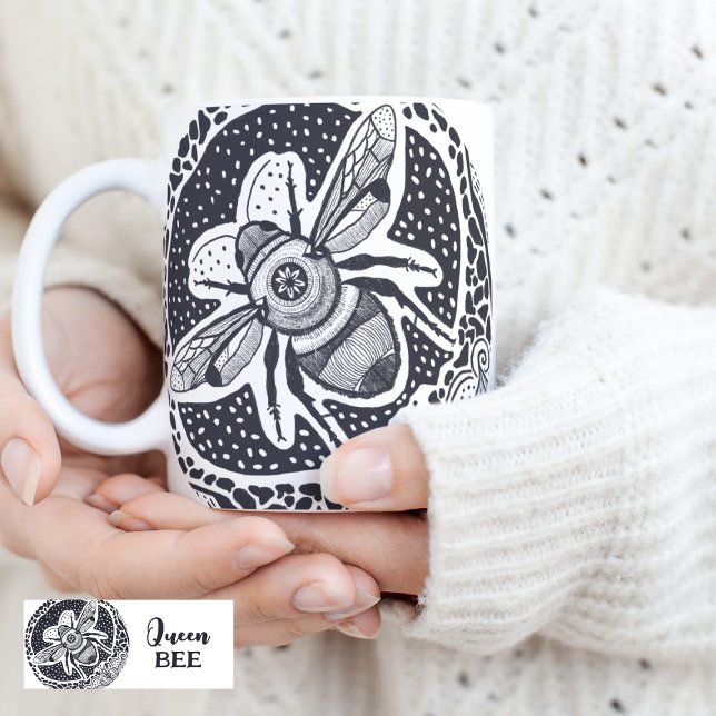 Queen Bee Coffee Tasse (Von Creator hochgeladen)