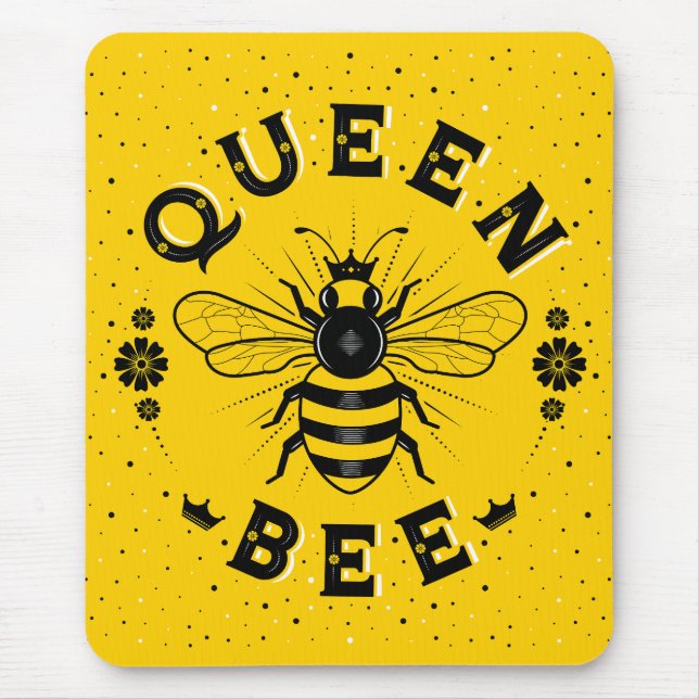Queen Bee Computer Mousepad (Vorne)