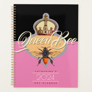 Queen Bee Daily Agenda Planner Planer