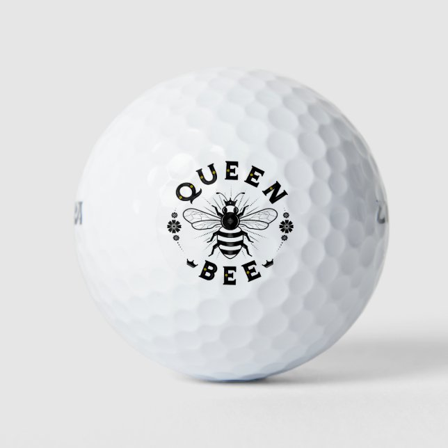 Queen Bee Golf Balls Golfball (Vorderseite)