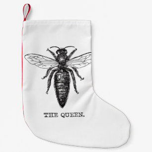 Queen Bee Illustration Classic Zeichnend Kleiner Weihnachtsstrumpf