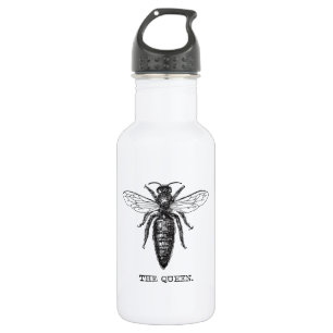 Queen Bee Illustration Classic Zeichnend Trinkflasche
