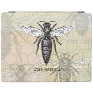 Queen Bee Illustration Insect iPad Hülle