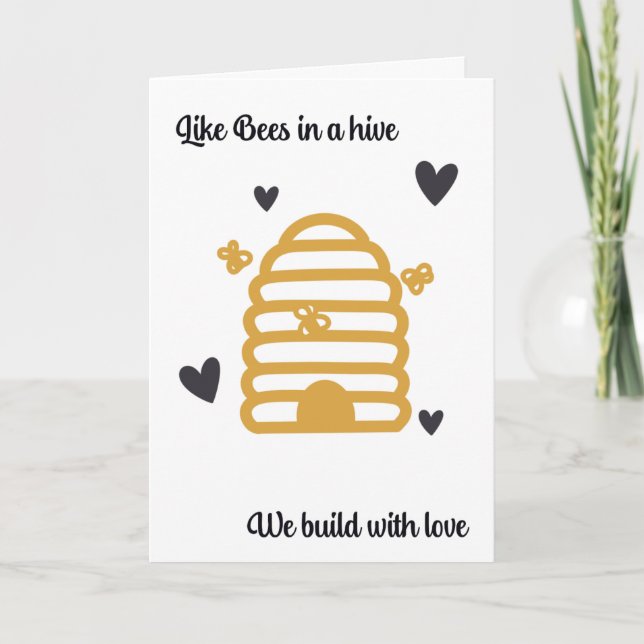 Queen Bee Karte (Vorderseite)