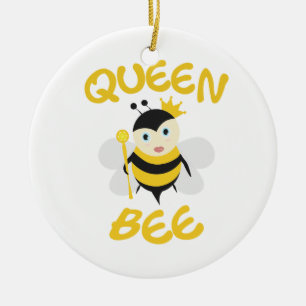 Queen Bee Keramik Ornament
