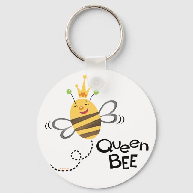 Queen Bee KEY CHAIN Schlüsselanhänger (Vorderseite)