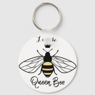 Queen Bee Keyring fügt Ihren Namen hinzu. Alle ste Schlüsselanhänger