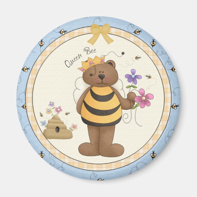 Queen Bee - Magnet (Vorne)