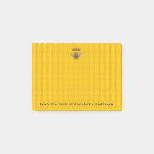 Queen Bee mit Crown Post-it-Notes Post-it Klebezettel