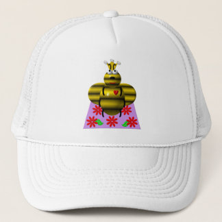 Queen Bee on a Quilt Truckerkappe