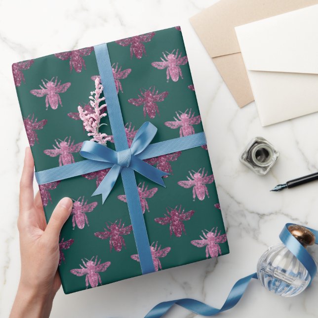 Queen Bee Pattern Geschenkpapier (Schenken)