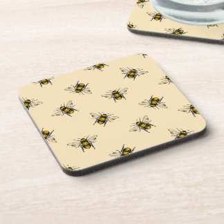 Queen Bee Pattern Getränkeuntersetzer