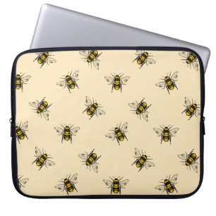 Queen Bee Pattern Laptopschutzhülle