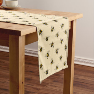 Queen Bee Pattern Mittelgroßer Tischläufer