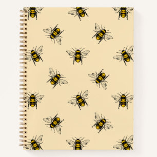 Queen Bee Pattern Notizbuch