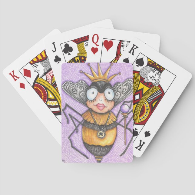 Queen Bee Playing Cards Spielkarten (Rückseite)