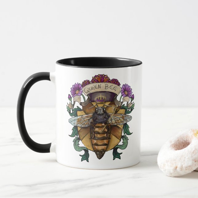Queen Bee Royal Tasse (Mit Donut)