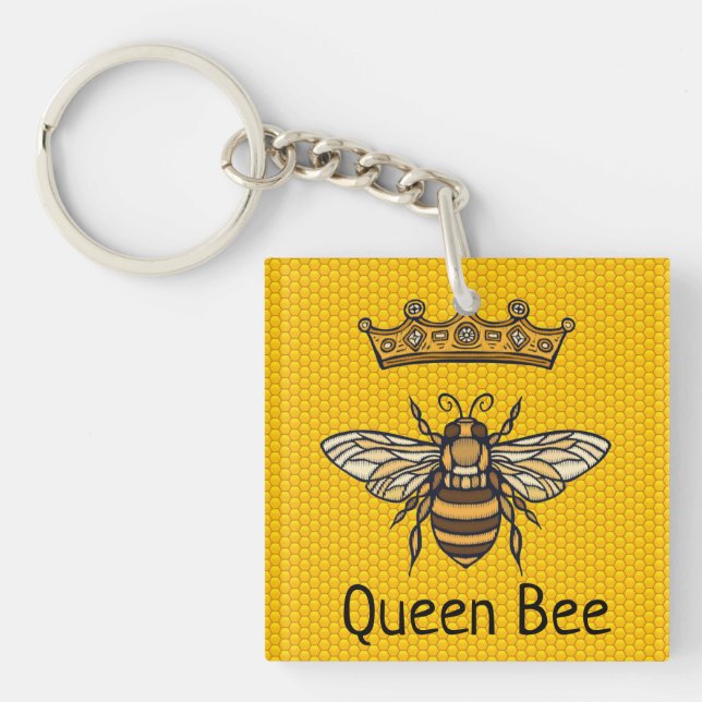 Queen Bee Schlüsselanhänger (Vorderseite)