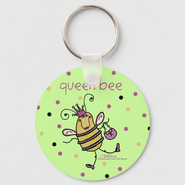 Queen Bee Schlüsselanhänger (Vorderseite)