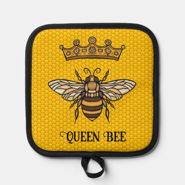 Queen Bee Topflappen (Vorderseite)