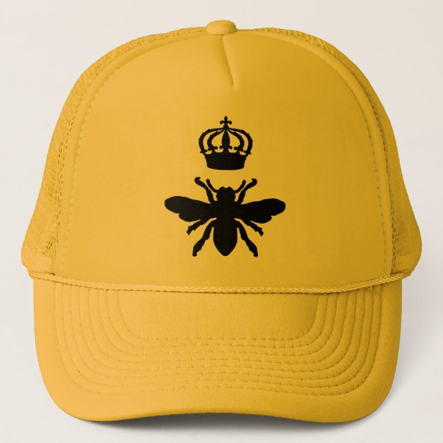 Queen Bee Truckerkappe (Vorderseite)