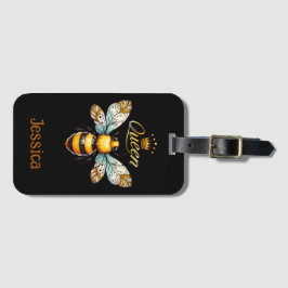 Queen Bee Vintage Personalized Gepäckanhänger