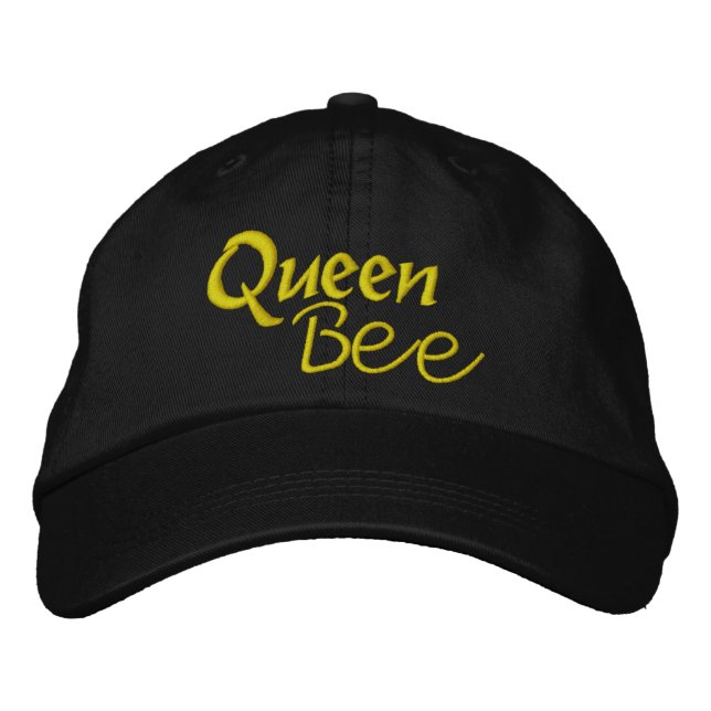 Queen Bee von SRF Bestickte Kappe (Vorderseite)