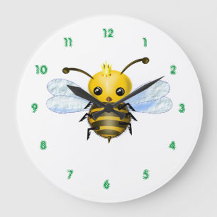 Queen Bee Wall Clock Große Wanduhr
