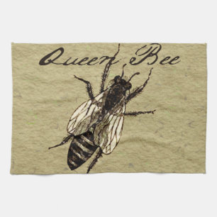 Queen Bee Wildlife Bug Insect Geschirrtuch