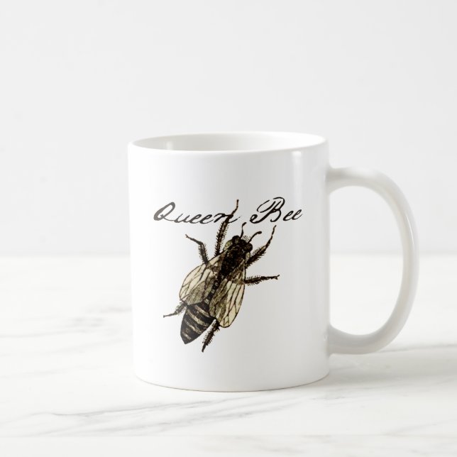 Queen Bee Wildlife Bug Insect Kaffeetasse (Rechts)