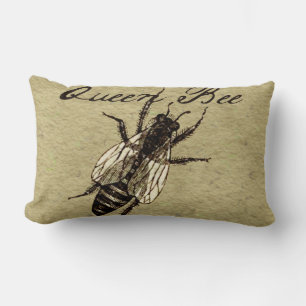 Queen Bee Wildlife Bug Insect Lendenkissen