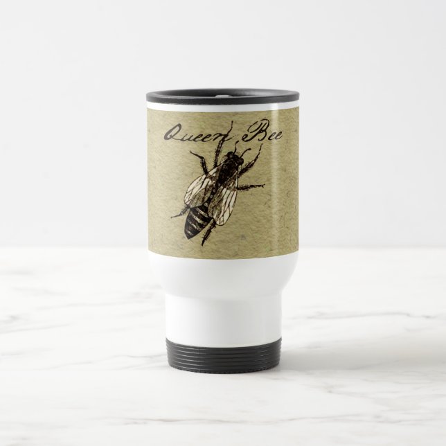 Queen Bee Wildlife Bug Insect Reisebecher (Mittel)