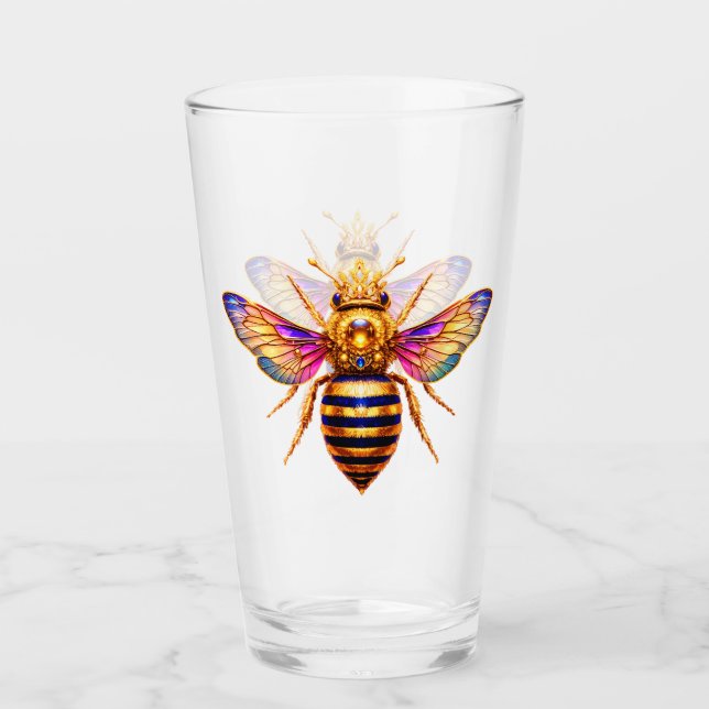 Queen Bee With Crown Glas (Vorderseite)