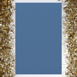 Queen Blue Solid Color Briefpapier