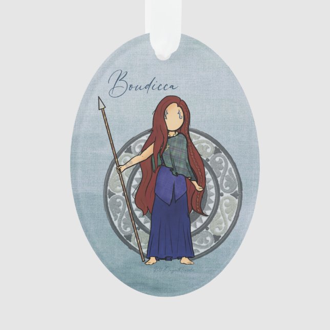 Queen Boudicca Ornament (Vorderseite)