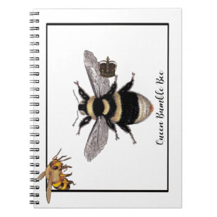 Queen Bumble Bee Notizblock