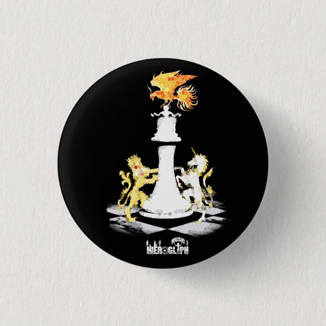 Queen Button (Vorderseite)