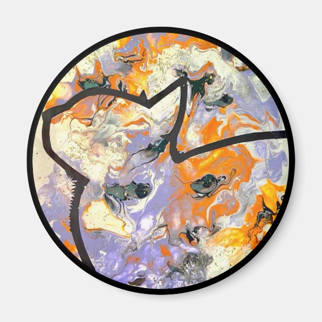 Queen Cat Behavior Magnet (Vorne)