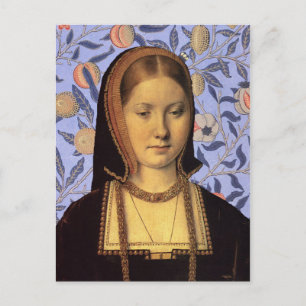 Queen Catherine of Aragon - Portrait Postcard Postkarte