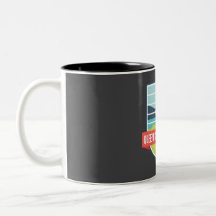 Queen Charlotte Track - Neuseeland Zweifarbige Tasse