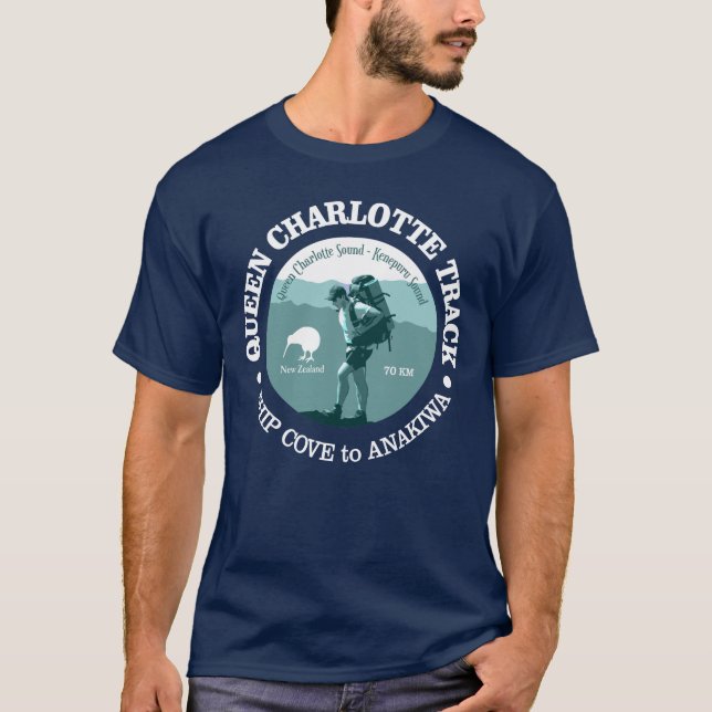 Queen Charlotte Track T-Shirt (Vorderseite)